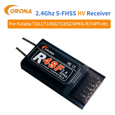 Corona Futaba S Fhss Receiver Transmitter Compatible For Rc Car 2.4g  Corona R4SF