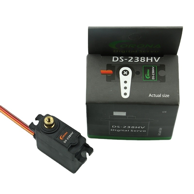 Metal Gear Mini Servo Motor And Driver High Voltage Corona DS238HV